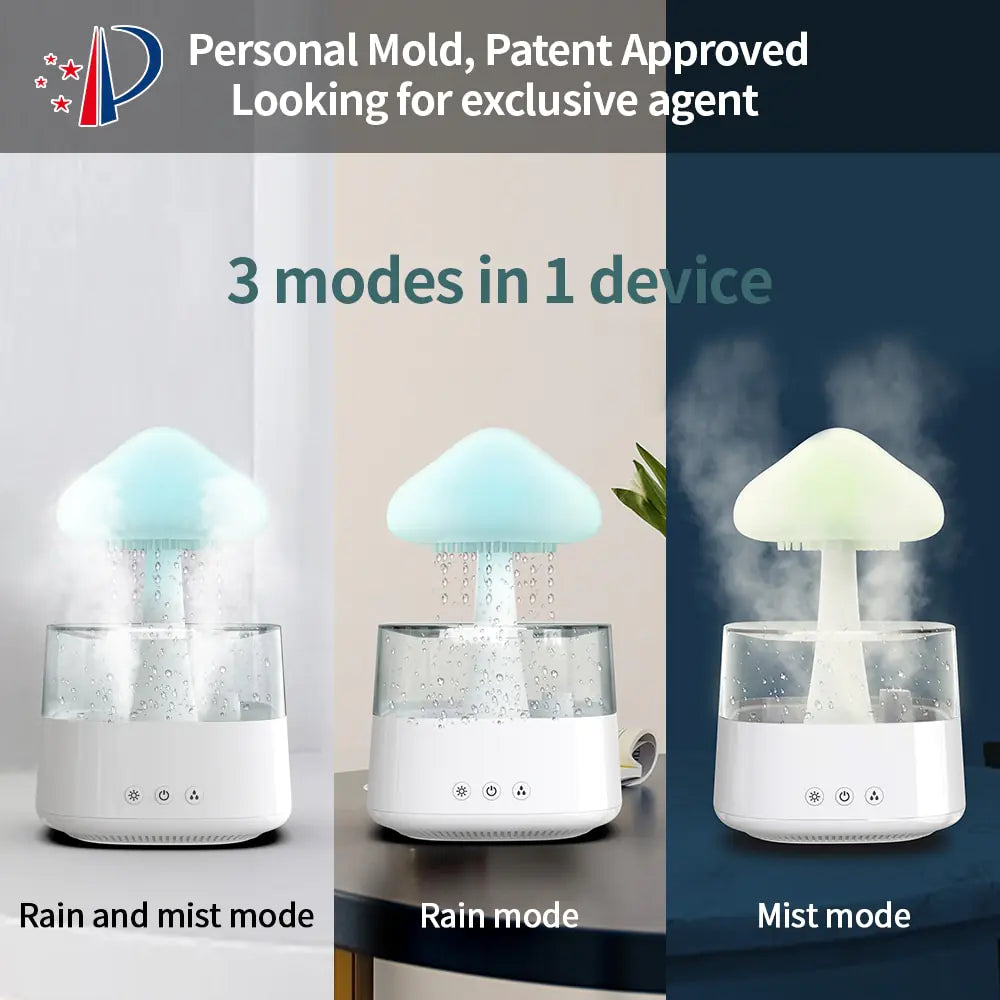 Ultrasonic Fog Generator Aroma Lamp