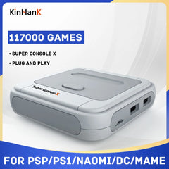Video Game Console Super Console X Has 90000 Classic Retro Game Console Built in Which Is Suitable for NES / N64 / PS1 / PSP /