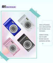 Digital Camera Autofocus Camera for Kid Camcorder with 8X Zoom Compact Cameras 1080P Cameras for Beginner Photography