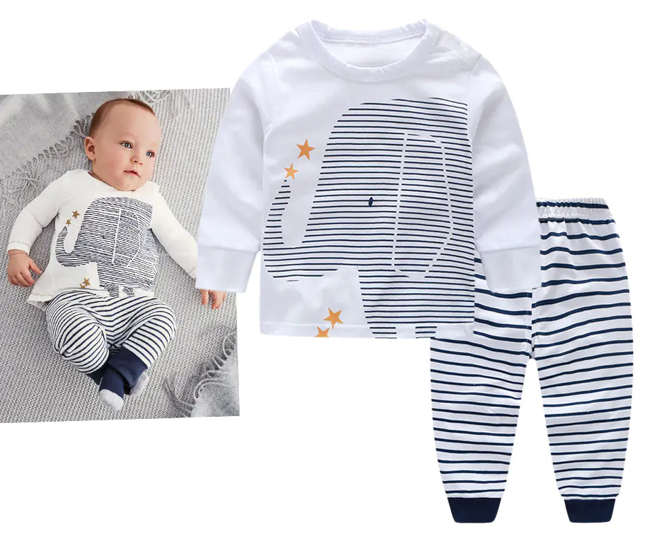 Babies Elephant Clothing Set