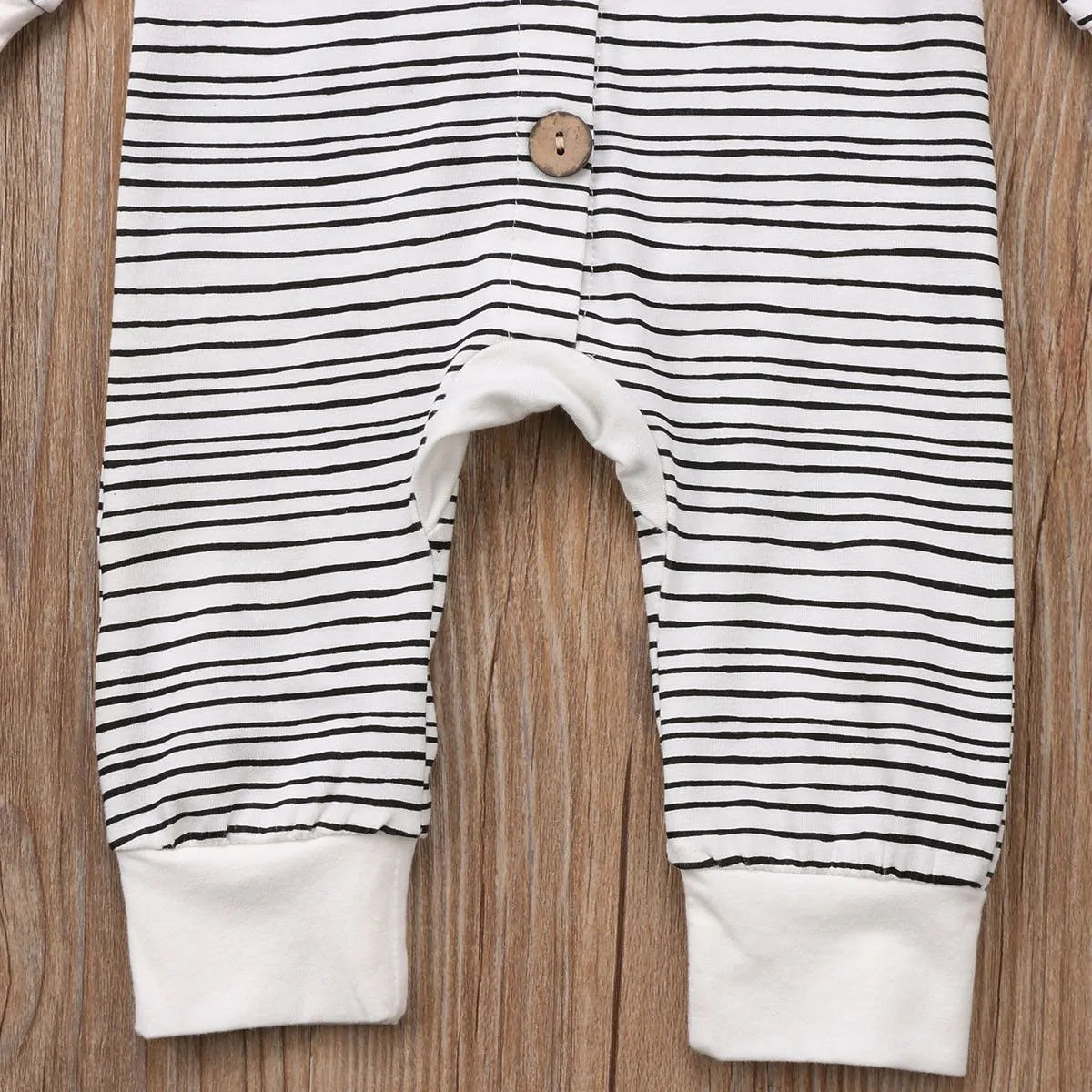 Striped Hooded For Babies