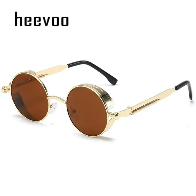 Men and Women Fashion Round Sun Glasses