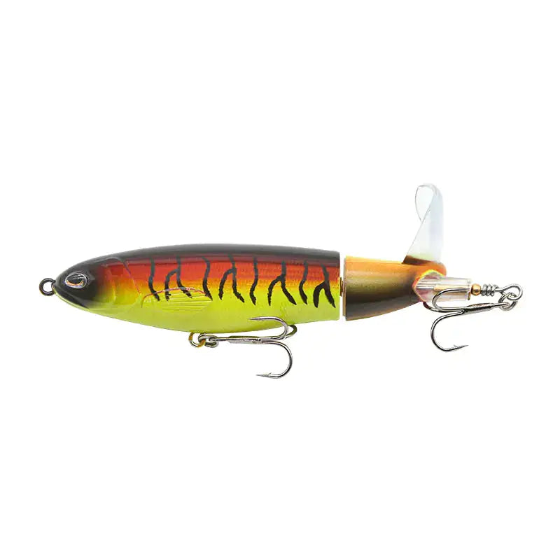 Whopper Popper 13g/16g/36g Topwater Spinner Lure Artificial Bait Hard Plopper Soft Rotating Tail Fishing Tackle