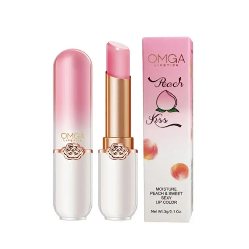 Peach Color Lip Balm Crystal