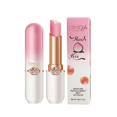 Peach Color Lip Balm Crystal