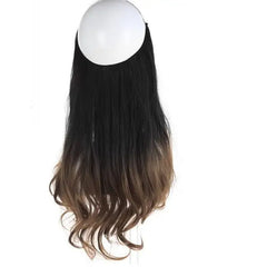 Hair Extension Secret Fish Line Hairpiece Silky Curly Hair Extension