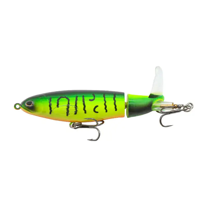 Whopper Popper 13g/16g/36g Topwater Spinner Lure Artificial Bait Hard Plopper Soft Rotating Tail Fishing Tackle