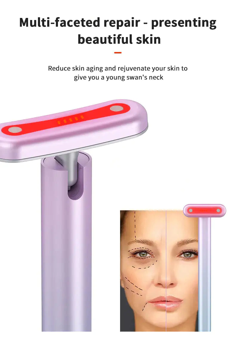 Facial Skincare Tool Red Light Therapy