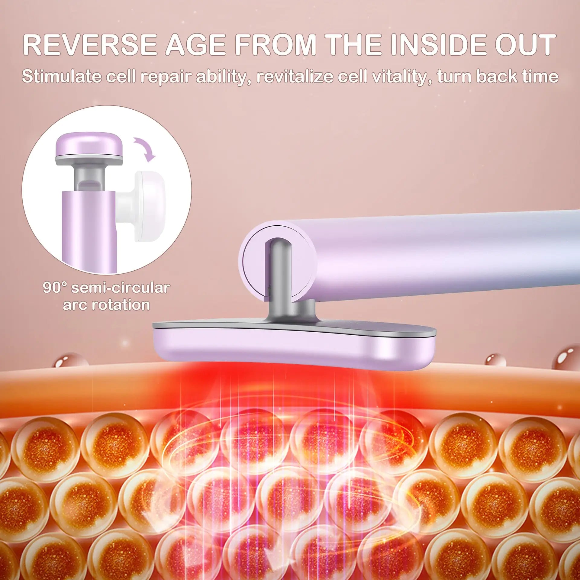 Facial Skincare Tool Red Light Therapy