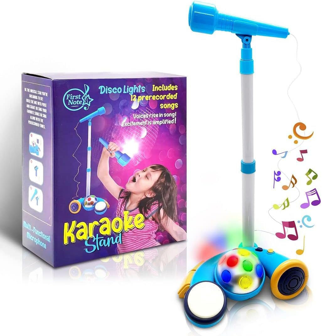 Kids Karaoke Machine with Stand - Sing along Fun for Little Stars