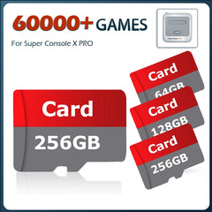 Super Console X PRO Game Card Used for Super Console X PRO Video Game Consoles Built-In 60000 Games for Psp/Ps1/Dc/Mame/Arcade