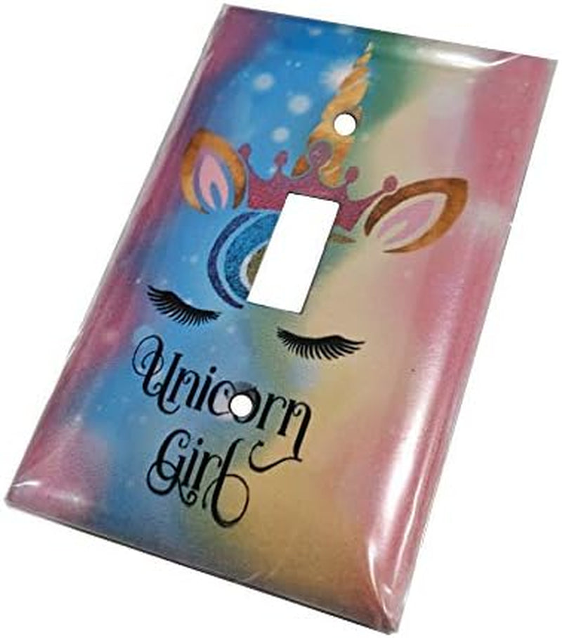 Single Toggle Light Switch (Unicorn Princess)