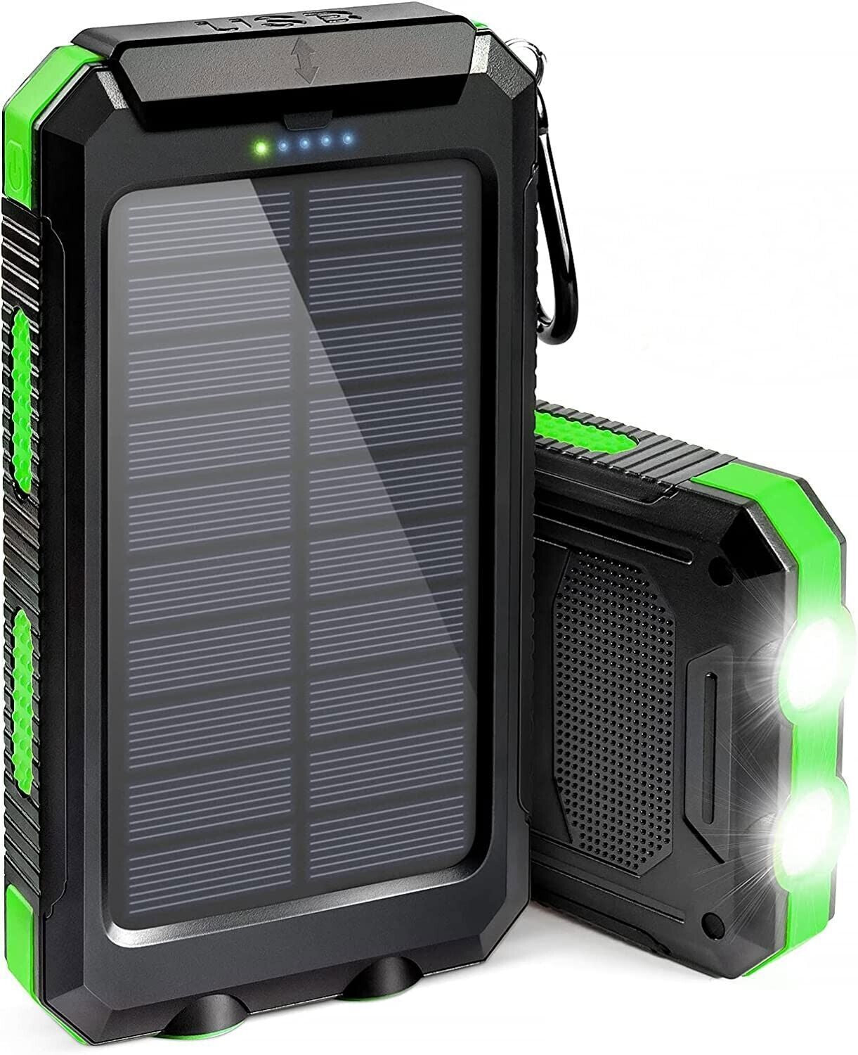 Super 20000Mah USB Portable Charger Solar Power Bank for Iphone Cell Phone 2024