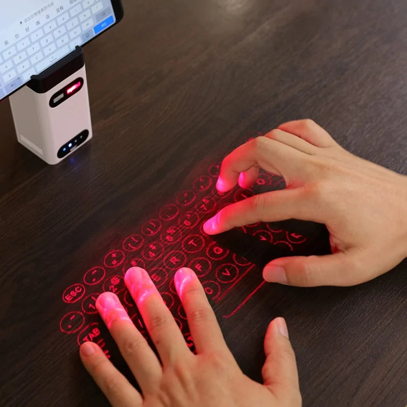 Bluetooth Virtual Laser Keyboard Wireless Projection