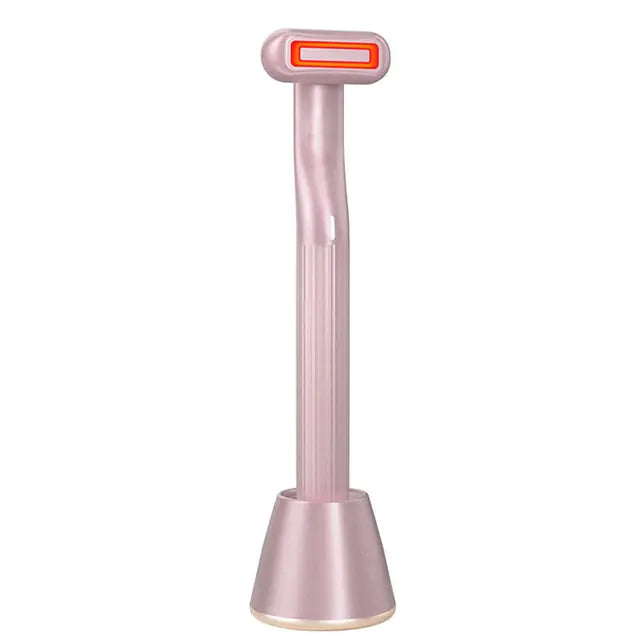 Red LED Face Massage Wand: Anti-Aging Skincare