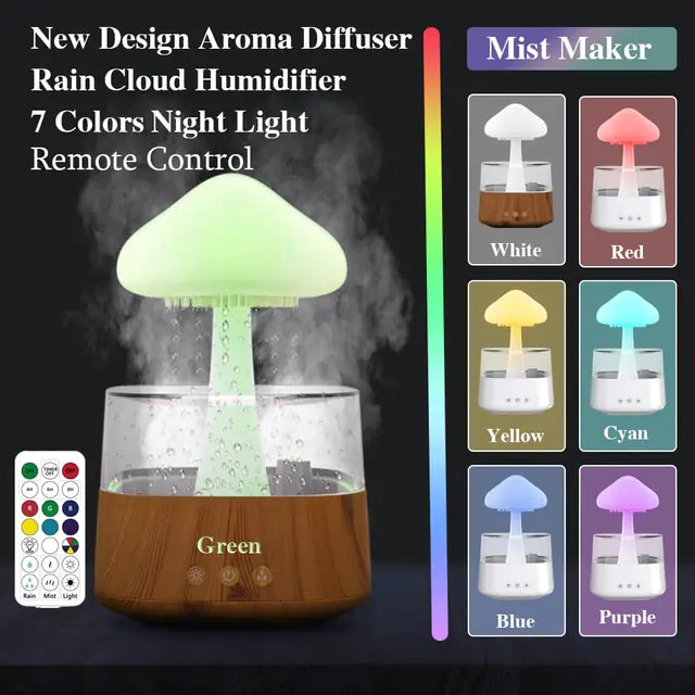 Ultrasonic Fog Generator Aroma Lamp