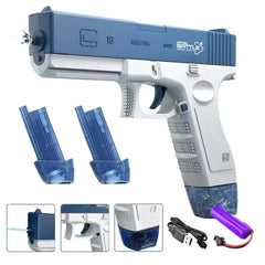 43cm Summer Beach Electric Toy Gun – Portable and Fun for Kids