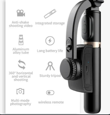 FANGTUOSI Handheld Gimbal Stabilizer for Smartphone and Action Camera Video Recording